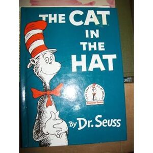 1985 Unique Collectible Dr. Suess "The Cat in the Hat" Book